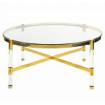 Кофейный столик со столешницей из стекла Crossy варинант исполнения - 1 | Loft Concept в Ижевске