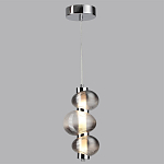 Подвесной светильник с 3-мя рифлеными стеклянными шарами Marcelh Light варинант исполнения - 8 | Loft Concept в Ижевске