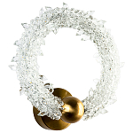 Бра кольцо с кристаллами из хрусталя Gilbertine Crystals Ring Wall Lamp варинант исполнения - 1 | Loft Concept в Ижевске