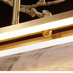 Люстра прямоугольная из фактурного стекла Chandelier Beam варинант исполнения - 9 | Loft Concept в Ижевске