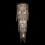 Бра с каскадом из прозрачного хрусталя и корпусом из металла цвета хром Constant Sparks варинант исполнения - 7 | Loft Concept в Ижевске