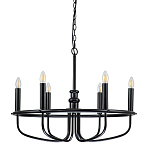 Люстра круглая с 6-ю лампами Kichler варинант исполнения - 1 | Loft Concept в Ижевске