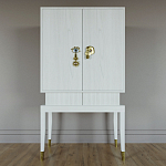 Кабинетный шкаф Elsa Dreams White с 2-мя ящиками варинант исполнения - 5 | Loft Concept в Ижевске