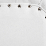 Кушетка белая с мягкой обивкой из велюра Michael Couch варинант исполнения - 7 | Loft Concept в Ижевске