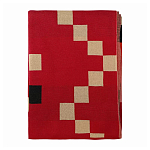 Плед хлопковый по мотивам башкирских орнаментов Ural and Siberian Patterns варинант исполнения - 5 | Loft Concept в Ижевске