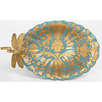 Фарфоровая чаша Золотая стрекоза Marlo Turi варинант исполнения - 3 | Loft Concept в Ижевске