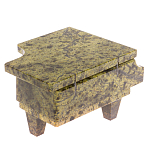 Шкатулка в виде рояля из натурального камня змеевик Stone Casket варинант исполнения - 3 | Loft Concept в Ижевске
