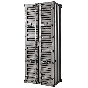 Шкаф Контейнер с полками 4 двери Silver