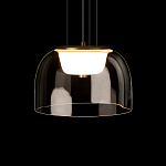 Подвесной светильник с куполообразным прозрачным стеклянным плафоном Grada Light варинант исполнения - 4 | Loft Concept в Ижевске