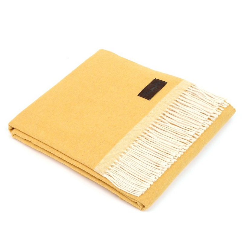 Плед SARA 7000 Marzotto Желтый в Ижевске | Loft Concept 