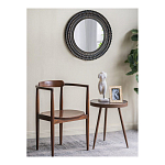 Зеркало круглое с текстурированным дизайном рамы Helios варинант исполнения - 5 | Loft Concept в Ижевске