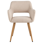 Стул в рогожке бежевого цвета NEASAN STOOL варинант исполнения - 2 | Loft Concept в Ижевске