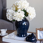 Ваза с крышкой однотонная Высота 31 см Chinoiserie Ceramics варинант исполнения - 7 | Loft Concept в Ижевске