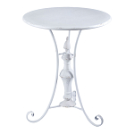 Столик белый кованный в прованском стиле Vaucluse варинант исполнения - 1 | Loft Concept в Ижевске