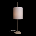 Настольная лампа с тканевым абажуром формы цилиндр Pure Cylinder варинант исполнения - 5 | Loft Concept в Ижевске