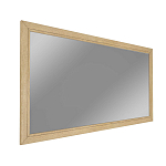 Зеркало прямоугольное с классической деревянной рамой Harper Line варинант исполнения - 2 | Loft Concept в Ижевске