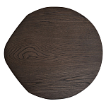 Столик журнальный приставной темный шпон Form Graphics варинант исполнения - 2 | Loft Concept в Ижевске