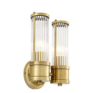Бра Wall Lamp Claridges Dual Brass