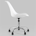 Офисный стул на металлическом основании EGGERY White варинант исполнения - 3 | Loft Concept в Ижевске