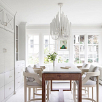 Люстра белая с несколькими ярусами деревянных палочек Bright Wooden Chandelier варинант исполнения - 7 | Loft Concept в Ижевске