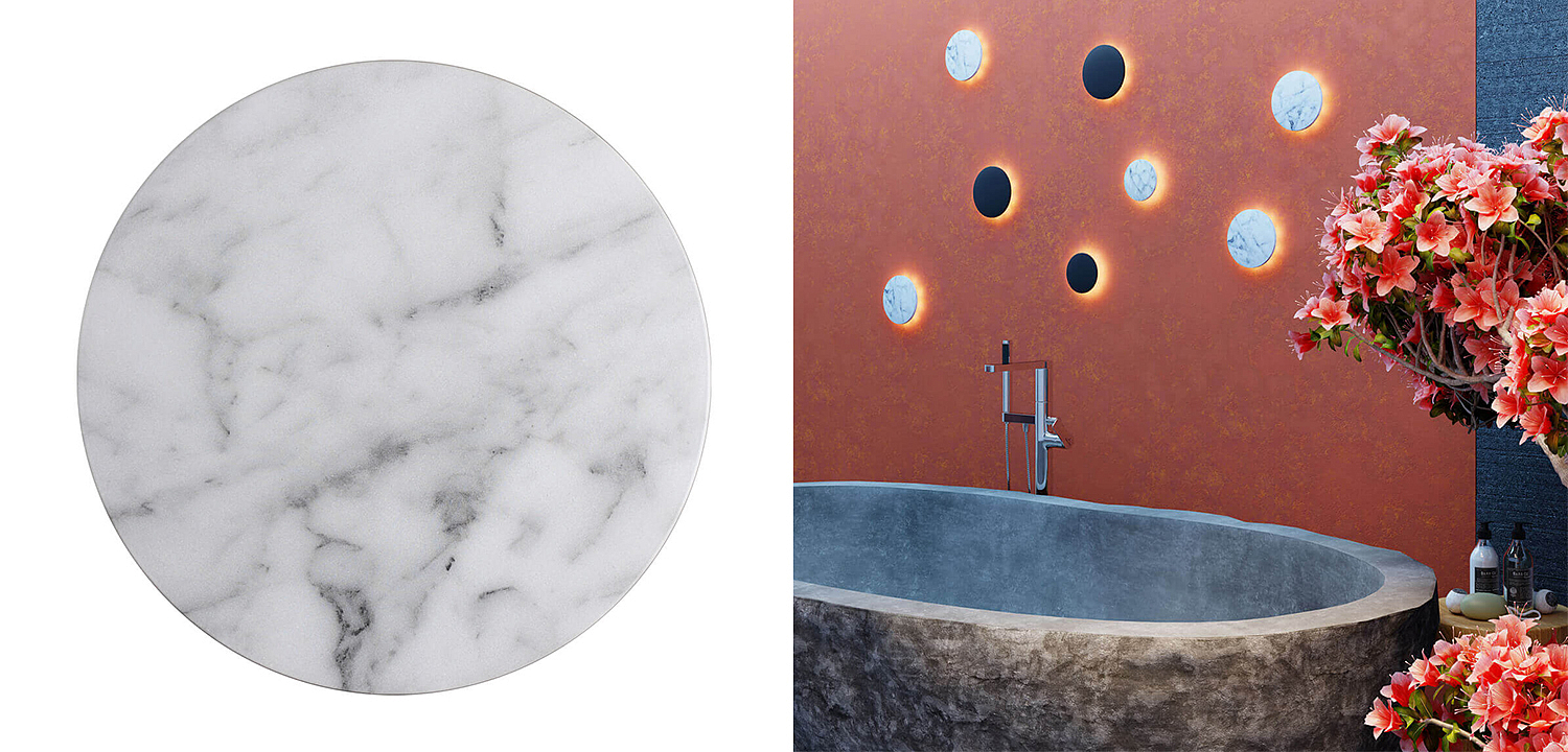 Бра Disco Piatto Marble Sconce - Loft-Concept в Ижевске