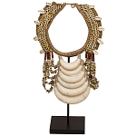 Ожерелье из ракушек на подставке Ethnic Beige Shells Necklace варинант исполнения - 1 | Loft Concept в Ижевске
