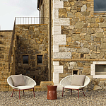 Дизайнерское уличное кресло с веревочной спинкой PETALO Armchair варинант исполнения - 5 | Loft Concept в Ижевске