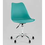 Офисный стул на металлическом основании EGGERY Blue пластик варинант исполнения - 1 | Loft Concept в Ижевске