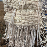 Вязанное панно для ресторана WINTER варинант исполнения - 3 | Loft Concept в Ижевске