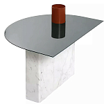 Дизайнерский журнальный стол с рельефным основанием Dutynor варинант исполнения - 2 | Loft Concept в Ижевске