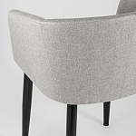 Мягкое кресло на металлических ножках Shaggy Grey варинант исполнения - 7 | Loft Concept в Ижевске