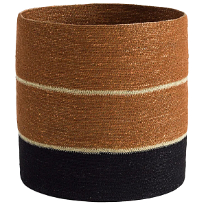 Плетеная корзина в полоску Kudio Wicker Basket