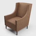 Мебельная ткань Шенилл терракотовый цвет 142 см T4-58 варинант исполнения - 5 | Loft Concept в Ижевске