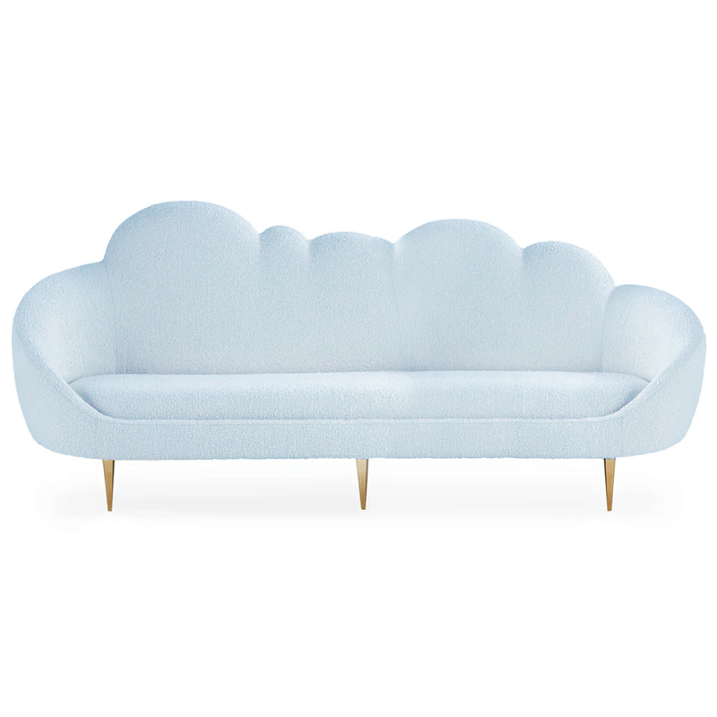 Уникальный диван для детской Soft Cloud трехместный Голубой Белый Розовый Золотой Уникальный диван для детской Soft Cloud трехместный Голубой Белый Розовый Золотой в Ижевске | Loft Concept