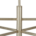 Люстра с 6-ю белыми матовыми плафонами из стекла в форме цилиндра Longitude варинант исполнения - 2 | Loft Concept в Ижевске