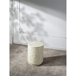 Приставной столик с рисунком из раковин устриц Bone Inlay варинант исполнения - 9 | Loft Concept в Ижевске