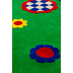 Дизайнерский ковер с цветами Poltronova Tappeto Prato Rug варинант исполнения - 4 | Loft Concept в Ижевске