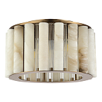 Потолочный светильник из стекла и премиального алебастра Ravishment варинант исполнения - 2 | Loft Concept в Ижевске