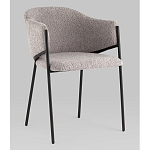 Стул Brace букле серый варинант исполнения - 1 | Loft Concept в Ижевске