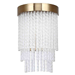 Бра с прозрачными стеклянными трубочками и металлическим основанием Nembus варинант исполнения - 1 | Loft Concept в Ижевске