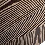 Столик журнальный круглый с полосатым узором Zebroids варинант исполнения - 8 | Loft Concept в Ижевске