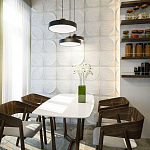 Гипсовая 3D панель с принтографией PM-20 варинант исполнения - 3 | Loft Concept в Ижевске