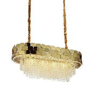 Люстра Oval Shell Хрустальная