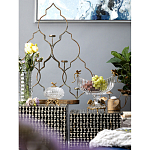 Конфетница прозрачная стеклянная на бронзовых ножках в виде морских коньков с крышкой в виде ракушки Eden Garden варинант исполнения - 6 | Loft Concept в Ижевске