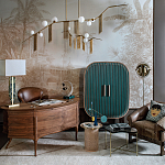 Дизайнерский письменный стол Bean Desk  варинант исполнения - 7 | Loft Concept в Ижевске