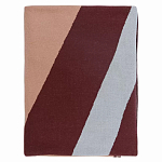 Плед из хлопка с геометрическим рисунком Elan Stripe Addison варинант исполнения - 5 | Loft Concept в Ижевске