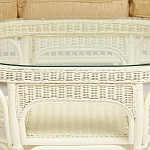 Комплект уличной мебели из ротанга Clara белый варинант исполнения - 13 | Loft Concept в Ижевске