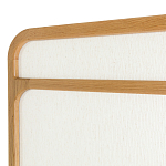 Ширма из массива дуба и ткани Arcuri Screen варинант исполнения - 3 | Loft Concept в Ижевске