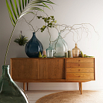 Ваза-бутыль из стекла TRANSPARENT FORMS 56 варинант исполнения - 12 | Loft Concept в Ижевске