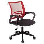 Офисное кресло с основанием из черного пластика Desk chairs Red варинант исполнения - 1 | Loft Concept в Ижевске